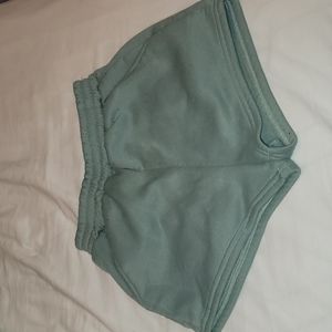 Comfy green/blue cotton Shein shorts